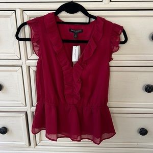 NWT BR Ruffled Top